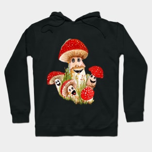 Mushroom family Hoodie